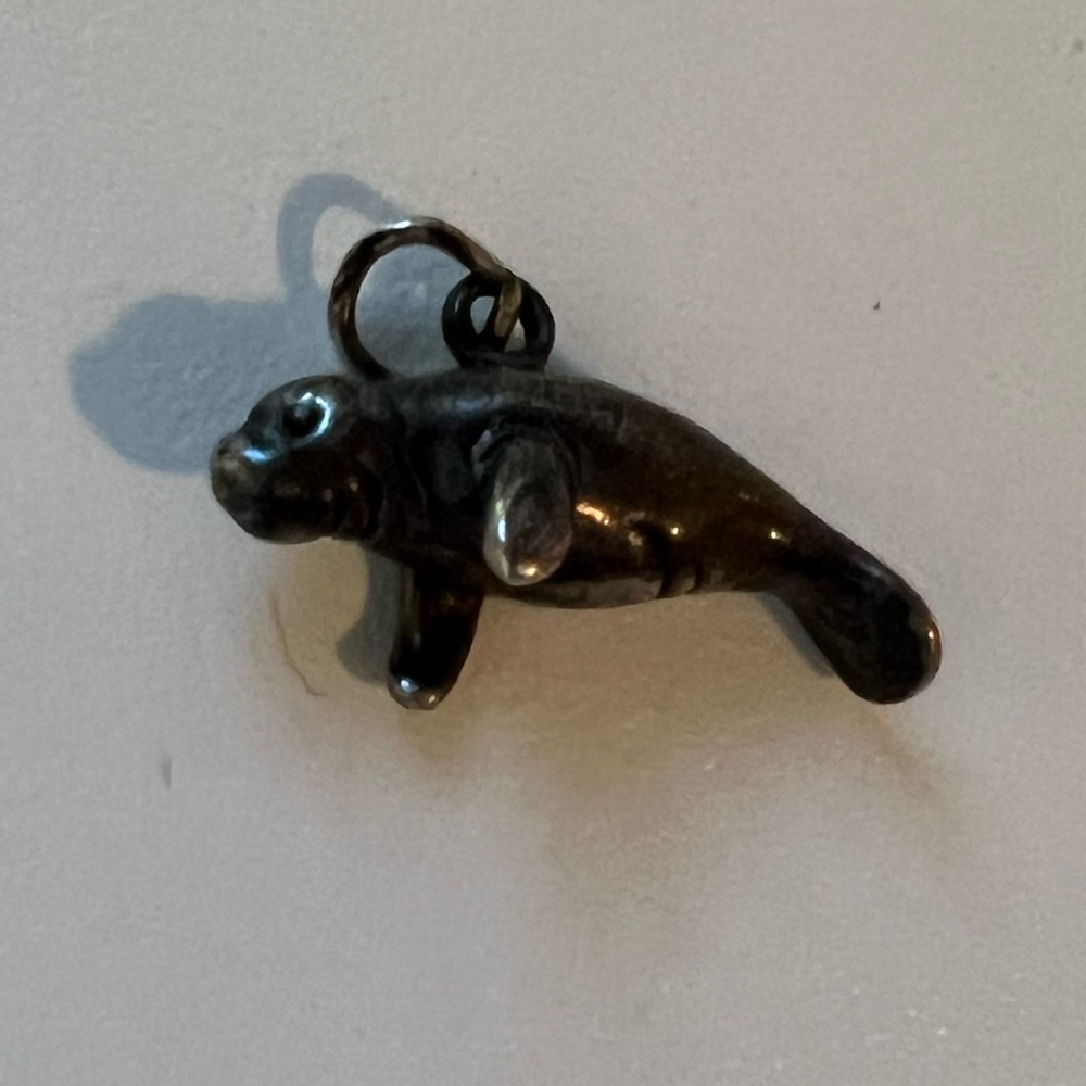 Manatee Charm Pendant